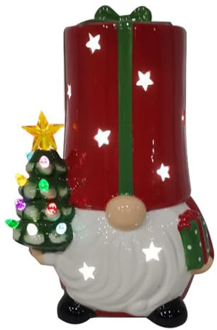 Wichtel | Keramik Weihnachtsdekoration Zwerge | Weihnachten Dekoration Dekorative Urlaub Home Decor Happy Christmas Zwerge für Innen