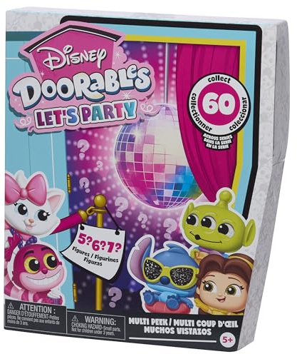 Disney Doorables Let’s Party Multi-Peek Series 14 | 1.5 Inch, Boys and Girls Toy, Ages 5 and Up