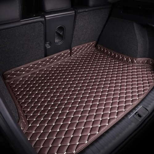 LyTTuu Auto Alfombrillas Maletero para BMW 1 Series Convertible E88 (Right Side with Mesh Pocket) 2007-2014, Maletero Trasero Alfombra Bandeja Forro Encargo Impermeable Antideslizante Accesorios