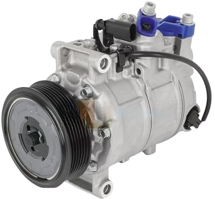 6SEU14C Air Conditioner AC Compressor Compatible For Audi A4 A4 Q7 A8 Quattro VW Touareg 1.8L 2.0L 4F0260805AA, 4F0260805AE, 4F0260805T