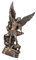 13 cm Verteidiger-Statue, Erzengel-Skulpturen für Christen-Dekorationen