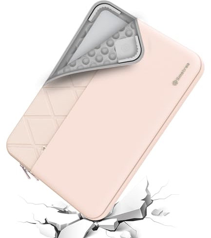 Smatree Laptop- Hülle für 16,2 Zoll MacBook Pro M4 2024/M3 2023 A2991 A2780/2021 A2485, 16 Zoll MacBook Pro 2019 A2141, 15,4 Zoll MacBookPro 2015-2012 A1398, Laptop- Hülle mit Tasche, Pink (EA29P)