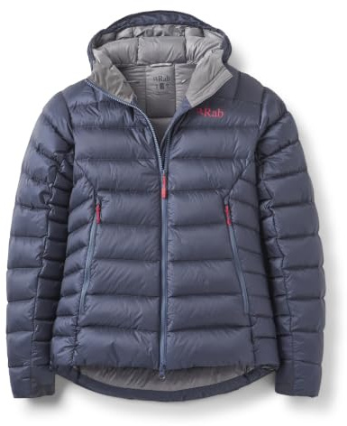 Rab Women's Electron Pro Down Jacket | 800-Fill, Hooded Coat, for Climbing & Mountaineering