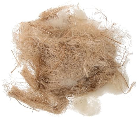FUTUREORYY Natürliche Vogelnistmaterialien Als Einstreumaterialien Für Vogelnester DIY Nistmaterial Für Vögel Und Kleintiere Geeignet Zum BAU Von Verstecken