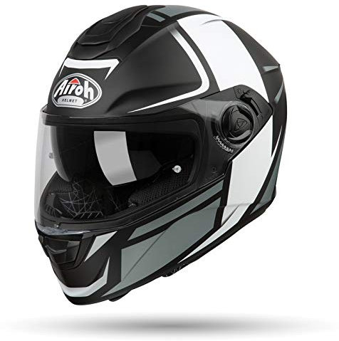 Airoh Unisex – Erwachsene ST301 Helmet, Schwarz, L