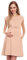 Selente Mummy Love Robe Basic Grossesse/maternité pour Tout Les Jours, Noeud Beige, S/M