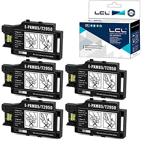 LCL T295000 C13T295000 T2950 PXMB5 Wartungsbox 5 Schwarz Ersatz für Epson Workforce WF78 ET58 ET166 L65 Workforce WF-100 WF-110 WF-100W