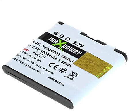 Mobilfunk Krause - Akku MaxPower für Nokia 8600 Luna 1050mAh Li-Ionen (BP-5M)