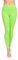 SOFTSAIL Leggings 95% Coton Leggings pour Femmes Taille Haute Longueur Totale Contrôle du Ventre Legging Pantalons Extensibles Temps Libre Relaxation Marche Citron Vert 44