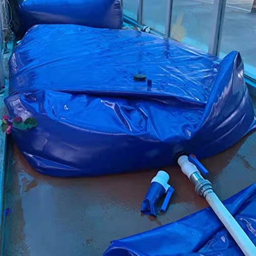 LSMKKA Wassersack Beutel Wasserbehälter Träger Wasserblasentanks 70 100 500 1000 3000 L, Grosse Kapazität Notfalltasche/-Sack Für Wohnmobil-Farm-Bewässerung, Regenspeicher Zisterne