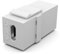 HB-DIGITAL Keystone Modul Mit USB-C Buchse | Multimedia-Keystone für Patchpanel Netzwerkdose Halterung Verbinder Adapter Kupplung Plug-&-Play Weiß
