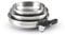 Qdesign - Batterie de Cuisine à Induction 4 Pièces - Set de 3 Poêles en Inox 20, 24 et 26 cm avec Poignée Amovible - Acier Inoxydable - Lot pour Tout Feu - Sans PFOA - Argenté