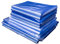 Boxonly Schrumpffolie, PVC, Wärmeschrumpffolie, 40 x 60 cm, Einzelanschluss, schrumpfbare Folie, Tasche für Verpackung, Geschenke, handgefertigt, DIY, Handwerk, Hellblau, 100 Stück