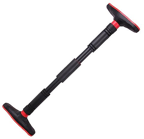 UHGFIMP Klimmzug Stange, Klimmzugstange Tür Punch-Free, Push Up Bar Verstellbare für Türreck, ABS-Matten Keine Spuren Klimmzugstange Türrahmen,90-130CM