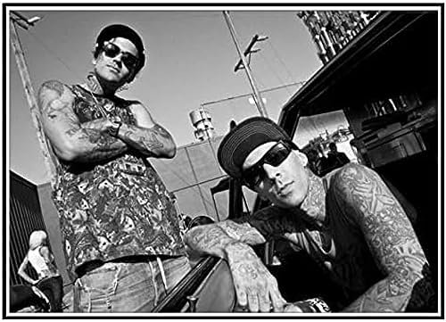 Poster Blink 182 Punk Rock Poster Foto Porträt Bilder Poster Und Drucke Leinwand Malerei Kunst Wandbilder Home Decor 50X70Cm Kein Rahmen
