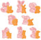 Bluelves Emporte Piece Lapin Paques,Set de 8 Emporte Piece Paques Patisserie,Moule Lapin Paques,Emporte Piece Animaux,Emporte-Pièce Moules, Idéal Cadeau de Pâques &Décoration Table Paques