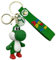 AUTOZOCO Porte-clés Yoshi en silicone, porte-clés Super Mario, porte-clés en caoutchouc Yoshi, 7 cm, silicone, vert