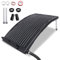 SUBTLETY 2X Garten Poolheizungen Set mit Schlauch Sonnenkollektor Solar Poolheizung Solarheizung Pool Heizungen zum Erwärmen des Wasser Solaranlage Bogen Solarpanel für Warmwasser Gartendusche