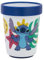 Vaso Infantil Reutilizable Bicolor con Base Antideslizante de 260 ml de Stitch