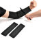 Schnittfeste Ärmel, Unterarmschutz Arm Sleeve, Ärmelschoner, 1 Paar Arm Guard, Armschützer, Hitzebeständig, Atmungsaktiv, UV-Schutz, für Damen Herren Garten Küche Schnitzarbeiten, Schwarz