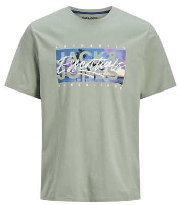 Jack & Jones Herren Jjcolton Photoprint Tee Ss Crew Neck Jjcolton Photoprint Tee Ss Crew Neck (1er Pack)