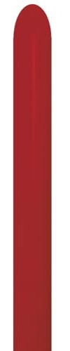 Sempertex Modellierballons Größe 260Q Kirschrot - Imperial Red 100 Stück