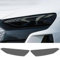 2 Stück Autoscheinwerfer Schutzfolie Frontlicht Transparent Rauchschwarz Aufkleber, Für Audi, Für E-tron GT RS, Für Quattro 2021 2022 -