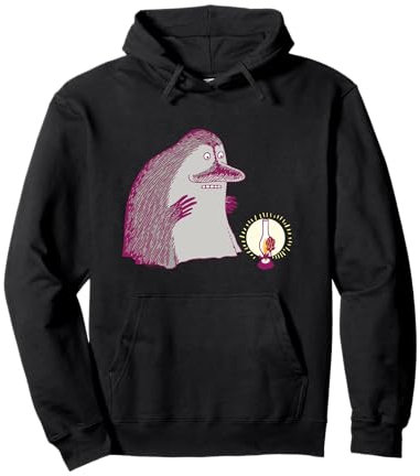 Mumin The Groke Grusel-Lampe Pullover Hoodie
