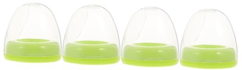 Ciieeo 4pcs Bottle Dome Cap Feeding Bottles Milk Covers Replacement Parts Set