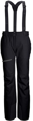 Killtec Damen Skihose/Funktionshose mit abnehmbaren Trägern, Kantenschutz, Schneefang und Beinventilation Ksw 60 Wmn Ski Pnts