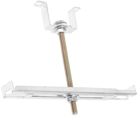 MOBUTOFU Support De Montage Luminaire Plafond Accessoire Ajustable Pour Éclairage Bureau Plaque De Fixation Et Esthétique Pour Plafonniers Et Lustres Installation Facile Et Fiable