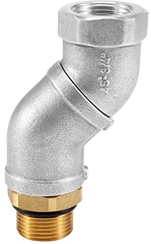 Huudngeje 3/4 Kraftstoffschlauch Swivel 360 Drehbarer Anschluss für Kraftstoffdüse Multi Plane Fuel Plane Swivel