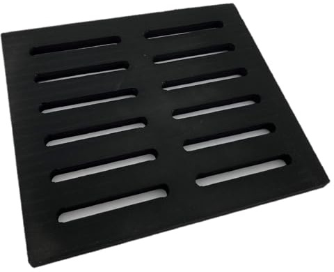 Kaminrost/Ascherost Eckig 215 x 190 x 10 mm passend für Hark ** Kaminöfen inkl. Modellübersicht - Ascherost Kamin aus massivem Stahl - Feuerrost feuerfest & hitzebeständig