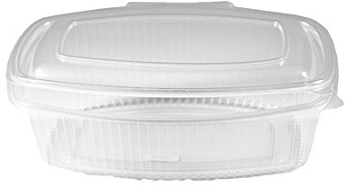 SWS-Schüler Feinkostbecher oval klar mit Deckel 1500 ml (PP) [25 St.]