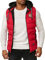 Blackrock Herren Outdoor-Weste - Slim-Fit - Abnehmbare Kapuze und Stehkragen - Moderne Stepp-Weste - Rot M