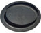 Universal Motorcycle Motorbike Oval Bike Side Stand Pad Puc/Puk/Puck - Black
