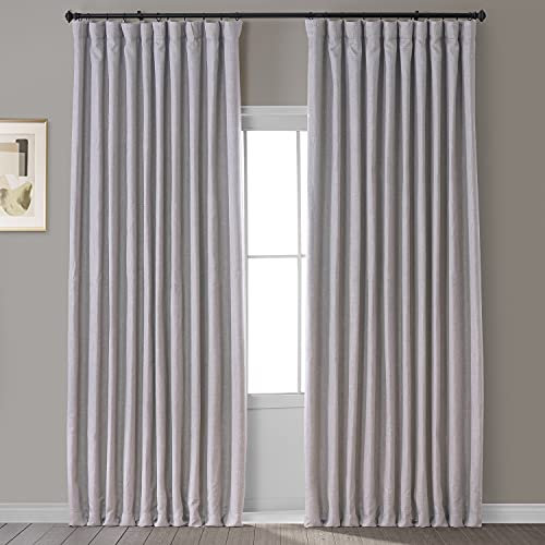 HPD Half Price Drapes Boch-LN1858-120-DW Rideau occultant Extra Large 1 pièce 100 x 120 cm Ton