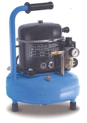Abac - Compresseur d'air silencieux 9L 340W 50L/mn 43Dba - SIL AIR PRO 50 ABAC