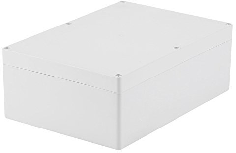 Elektronische Abzweigdose, Akozon Aufputz Abzweigkasten 263 * 185 * 95 mm Elektronik Projekt Box IP65 ABS Kunststoffgehäuse Anschlusskasten DIY Anschlußdose Spritzwasser und Staubschutz