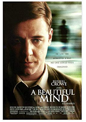 Leinwand-Poster, Motiv A Beautiful Mind, 30 x 45 cm, ohne Rahmen