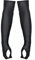 Regnes Fetish Planet Lange schwarze Armstulpen blickdicht aus wetlook Material mit Daumenloch und Reißverschlüssen S/M