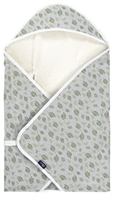 Alvi Reisedecke Organic Cotton Drifting Leaves 80x80 cm