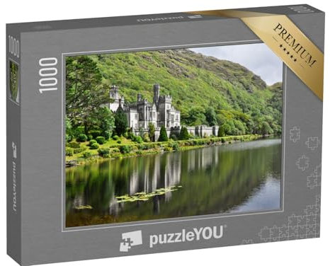 puzzleYOU: Puzzle 1000 Teile „Kylemore Abbey, Galway, Irland“ – aus der Puzzle-Kollektion Irland