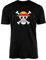 SmartyPants One Piece Skull Black T-Shirt Top Tee - Manga Anime Japanese Japan TV Show Monkey Luffy Rubber Pirates King Devil Fruit Straw Hat Adults Kids Gift Present (5XL, Black Prime)