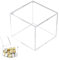Portacapsule da Caffè in Metacrilato per Capsule Nespresso o Dolcegusto Porta Capsule Caffè in Plexiglass ContenitoreTrasparente Dispenser Capsule, 13 x 13 x 13 cm
