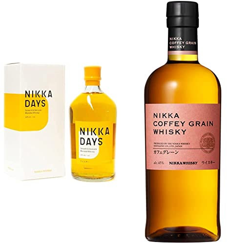 Nikka Days avec Etui Whisky 700 ml & Coffey Grain Whisky 0,7 L