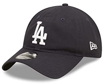 New Era Los Angeles Dodgers MLB League Essential Navy 9Twenty Casual Classics Cap - One-Size