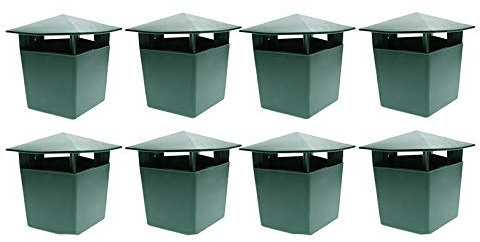 Lot de 8 pièges à escargots à bière pour attraper les limaces, escargots, coffres et animaux de compagnie