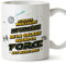 Mugffins Tasses pour INFIRMIÈRE - En Français - Cadeau original pour INFIRMIÈRE femme - Meilleur de Galaxie Quand Force Avec Moi - 11 oz / 330 ml