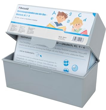 Betzold Vertretungsstunden aus der Box Deutsch Klasse 1-4